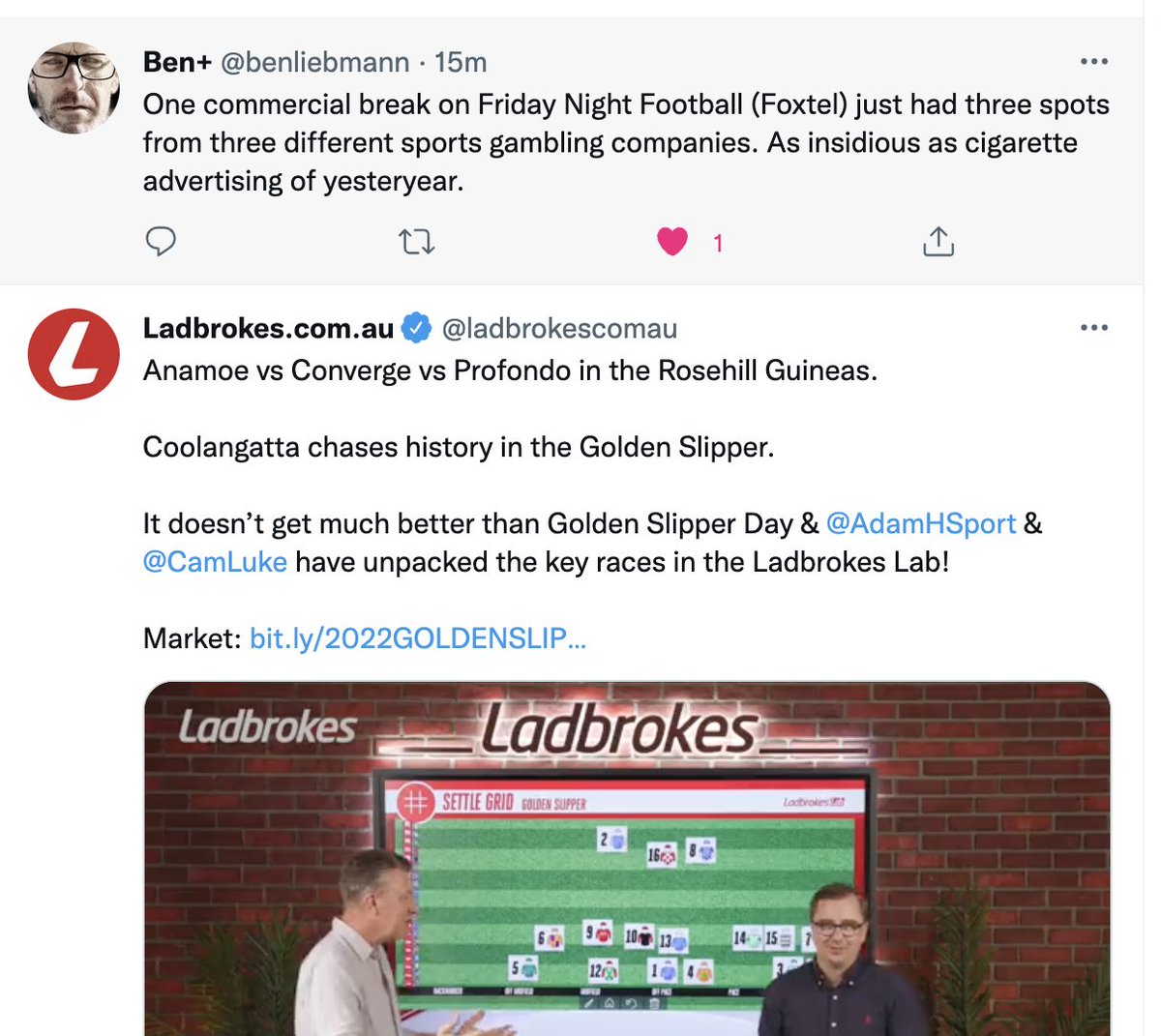 tommaynard's tweet photo. @benliebmann lol... and right under your tweet I get this. https://t.co/T7qnvH3AHn