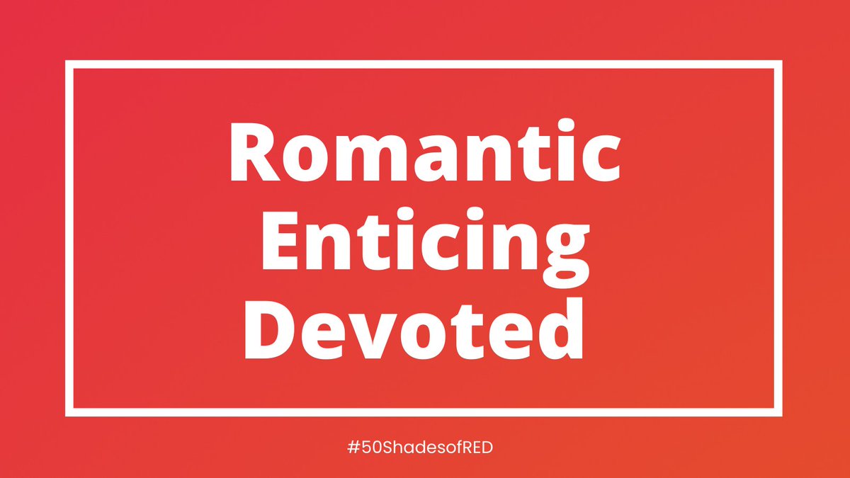 MelSherwood_'s tweet photo. #50ShadesofRED – Shade 9

Apply this in your relationship with yourself, a partner or a customer:
R - What would make them feel treasured &amp; adored?
E - What could you do to be more captivating &amp; appealing? 
D - How could you be more kind, supportive &amp; affectionate? 
#BeMoreRED ❤️ https://t.co/Yrl3p0qmM8