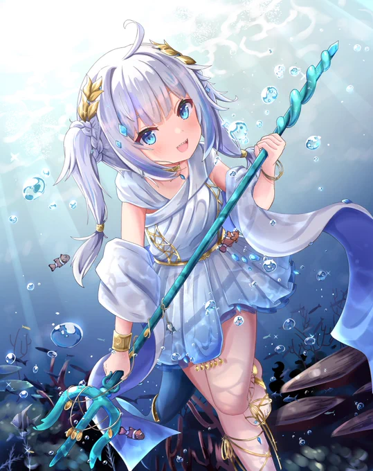 海の中のサメちゃん
#gawrt 
