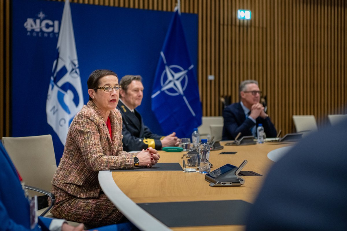 nato_ncia's tweet photo. 🤝 Several representatives from the Dutch Ministry of Defence @Defensie @JIVC_Defensie visited our facilities in The Hague 🇳🇱 this week to discuss:

✅ Technology

✅ Innovation

✅ Industry relations https://t.co/Z7W72ct1lO