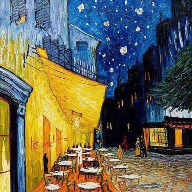 AngelsWhisperr's tweet photo. Vincent van Gogh's blue. https://t.co/mCQPbNw6KW
