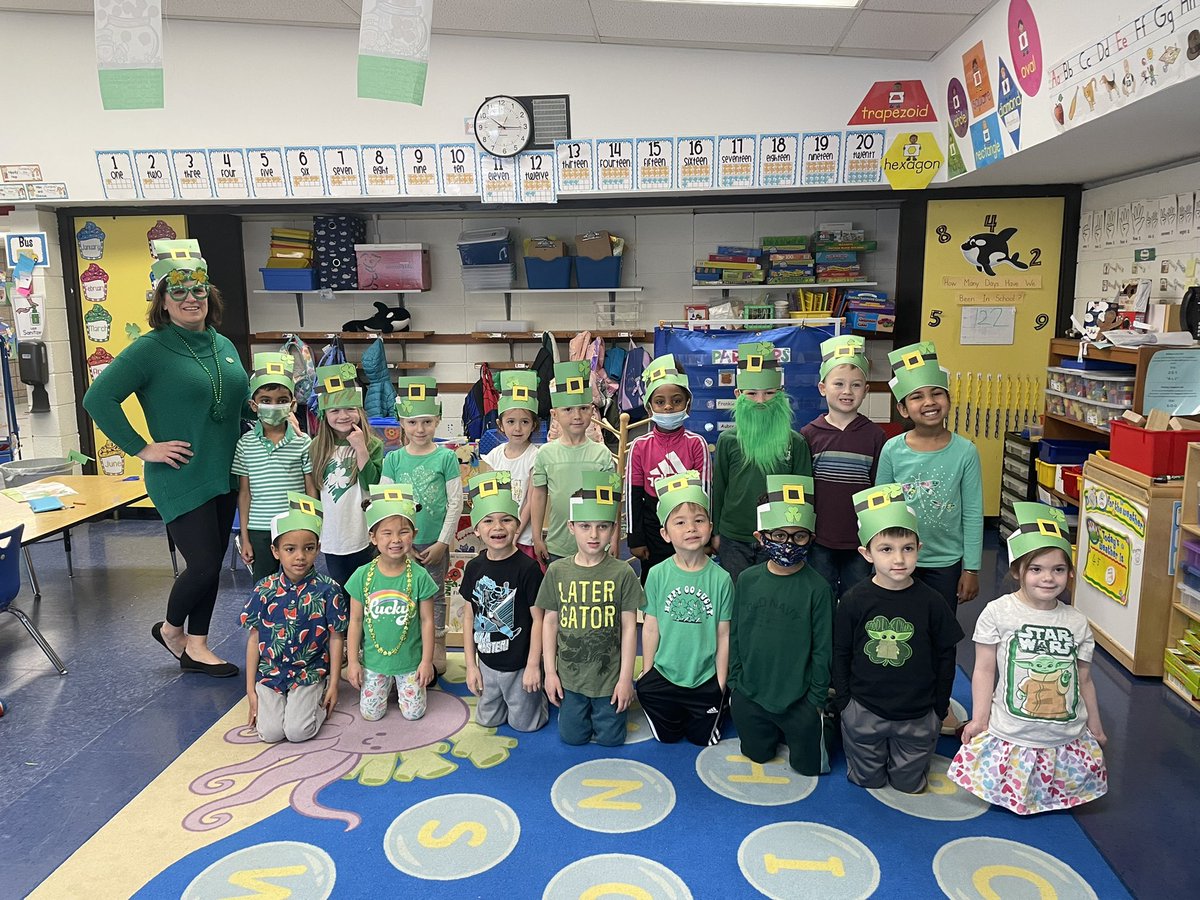 DebbieHurlburt's tweet photo. What a St. Patrick’s Day we had! It was full of surprises! Maybe we’ll catch Lucky next year!#StPatricksDay #Kindergarten https://t.co/2VJphCpsRE