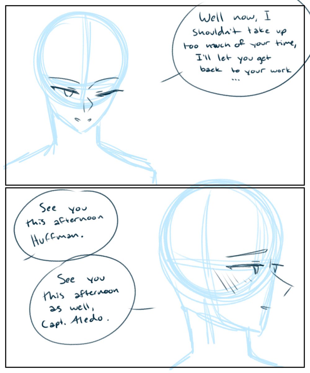 AngieTsukiko's tweet photo. Here is the rough idea of the “another part”. With dialogue so everyone knows what the convo is. It helps me when I know what I have them saying. My sketches are not always detailed or abstract 🤣 they are simple like this, which can be confusing
#WIP #huffbedo #genshinfanart https://t.co/bGtcyo2AUC