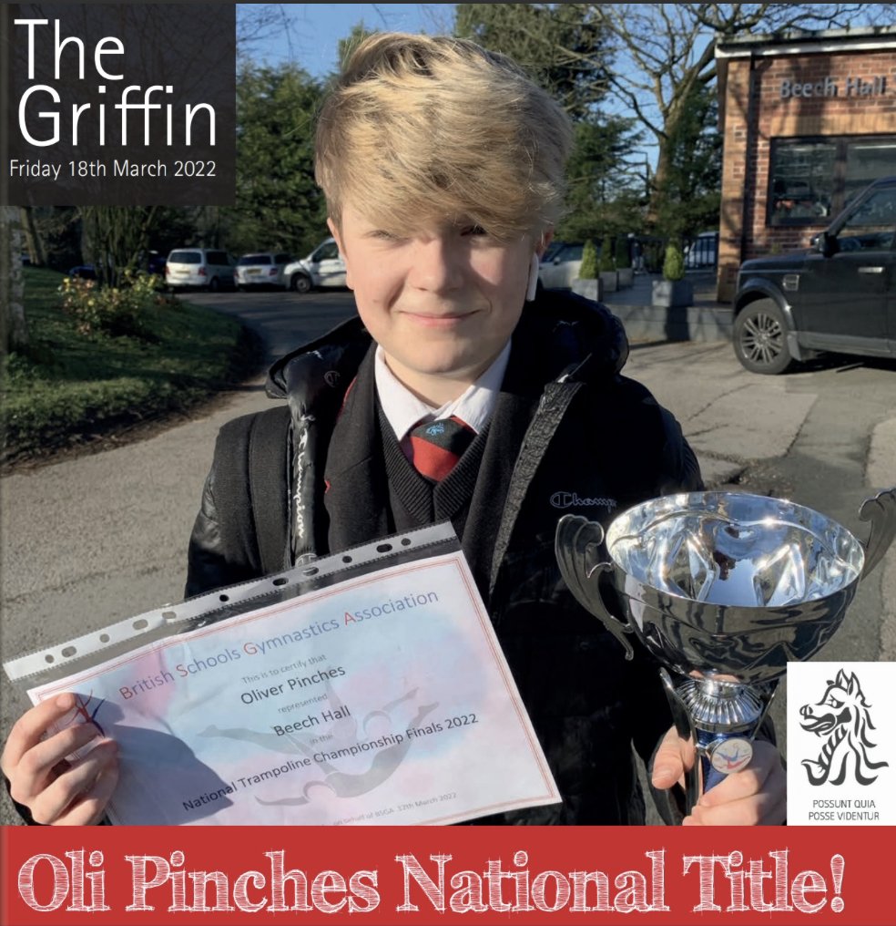 The Griffin is now live - online.fliphtml5.com/uqxri/jehv/