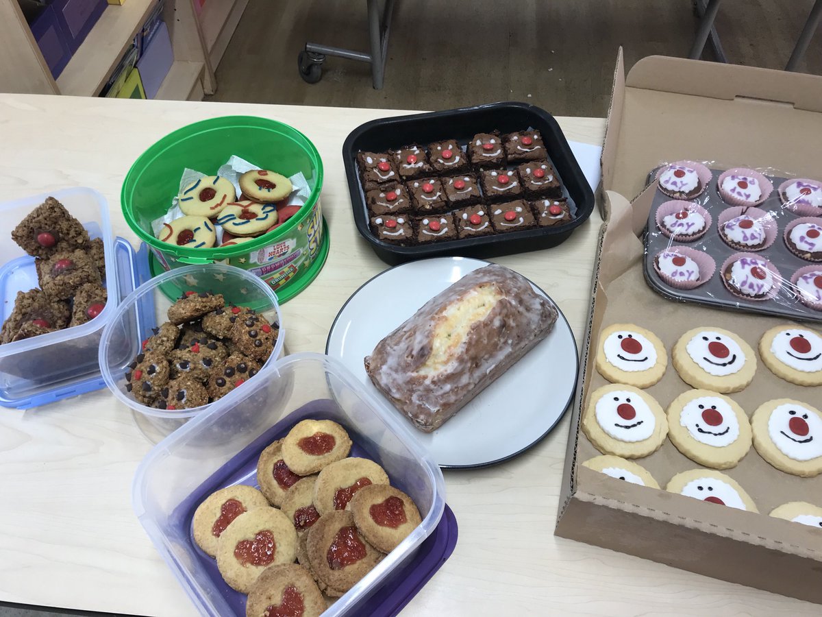 WindermerePS's tweet photo. Just some of the yummy cakes that entered our Bake Off competition- all on sale after school for #RedNoseDay ⁦@comicrelief⁩ https://t.co/PAhHs6tSBY