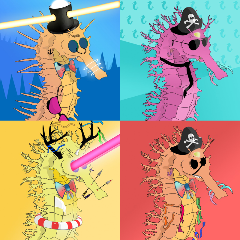 Idle Seahorses Club tweet media