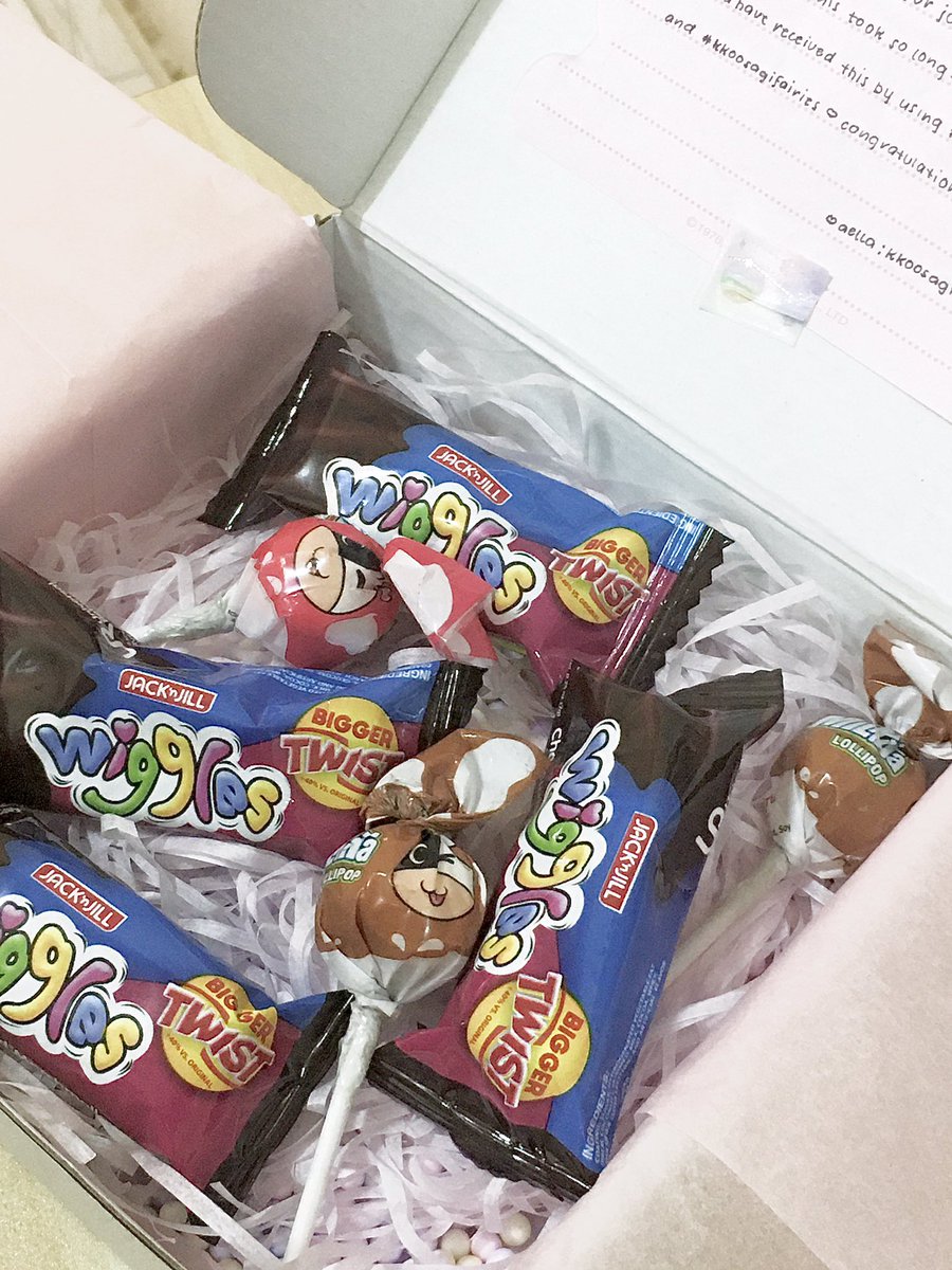 anzflwr's tweet photo. 💌 #flwrmail
Hii @kkoosagi ! I finally received the package, ang cuteee💗 thank you so much sa pa giveaway hehe kinikilig ako saur muchh and thank you ulit sa lollipops and wiggles my favvvvvv <33
#kkoosagigives #kkoosagifairies https://t.co/cH8dVglk5d