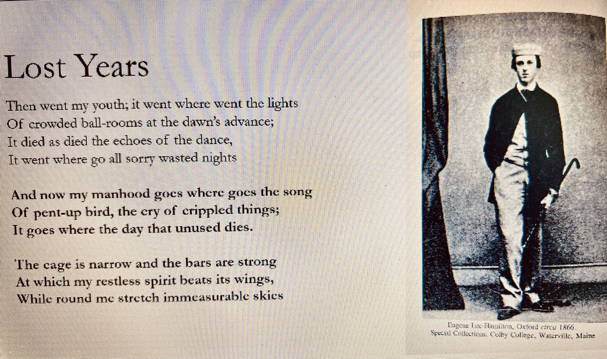 Shaf_Towheed's tweet photo. At the #readingforescape conference today, great paper by @drSallyBD on Eugene Lee-Hamilton, neurasthenia &amp; escape through reading &amp; writing poetry @OU_FASS @SHARPorg https://t.co/FoXtBAJj9b