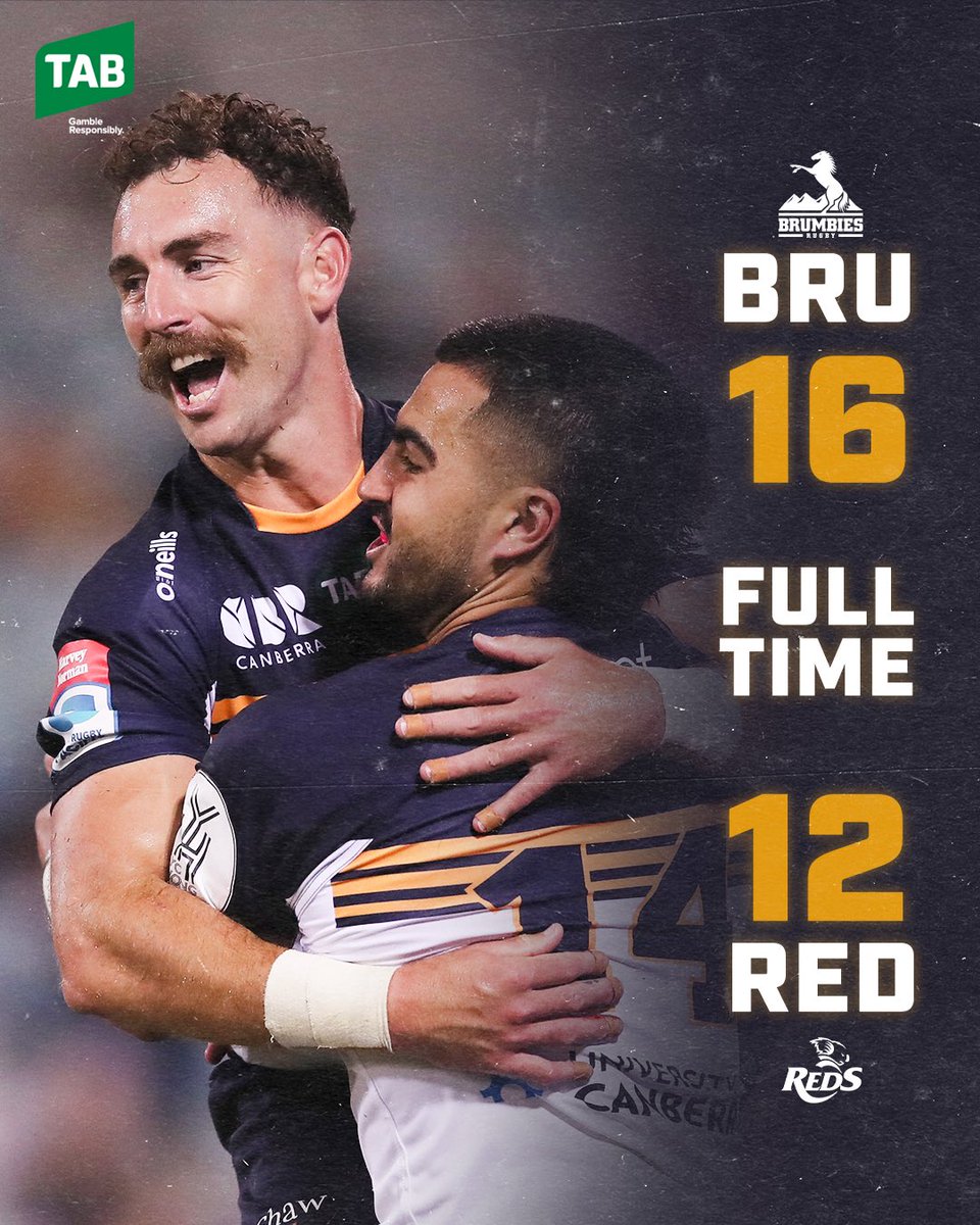 BrumbiesRugby's tweet photo. 🐴//🐨 A dogfight to the end. Respect as always @redsrugby 

#BRUvRED #SuperRugbyPacific #BrumbiesFamily https://t.co/EvNu4AHCEG