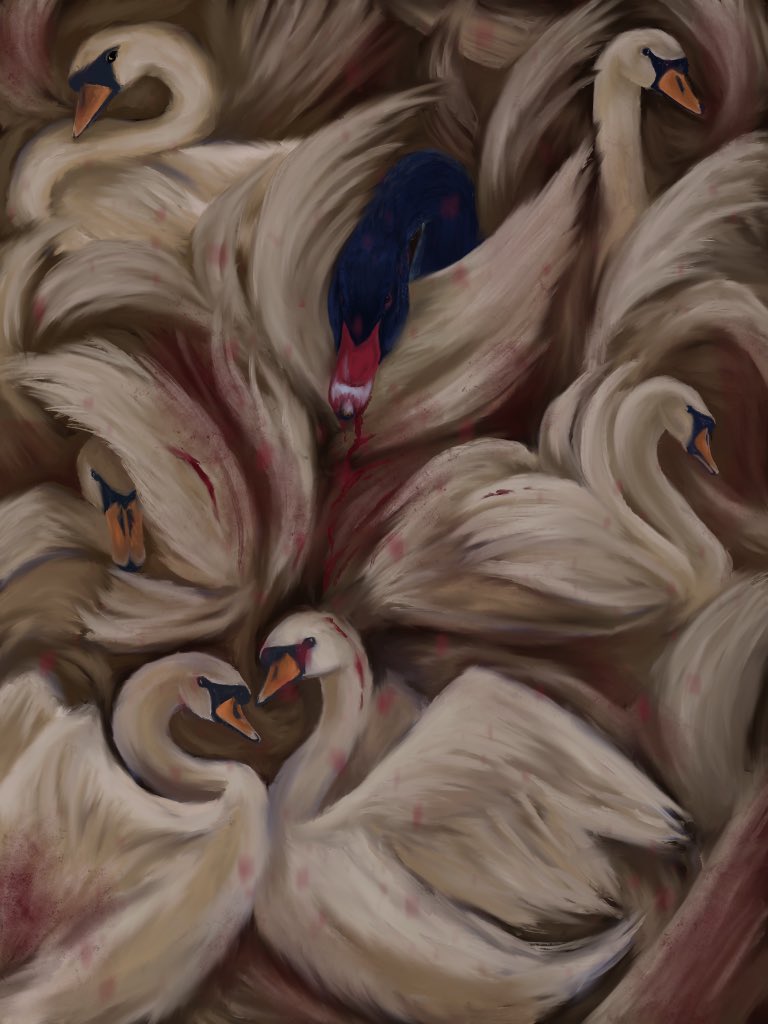 Idaliia_m's tweet photo. Finally made the drop on the blockchain ETH😮‍💨

As much as I tried to avoid the topic of politics, it still left its mark on this art.

“Black Swan” 
Digital art
0,09Eth

#NFTCollection #NFTCommunity #NFTdrop #nft #digitalart 

https://t.co/mNwwbjifyT https://t.co/zAJUy8wFQY