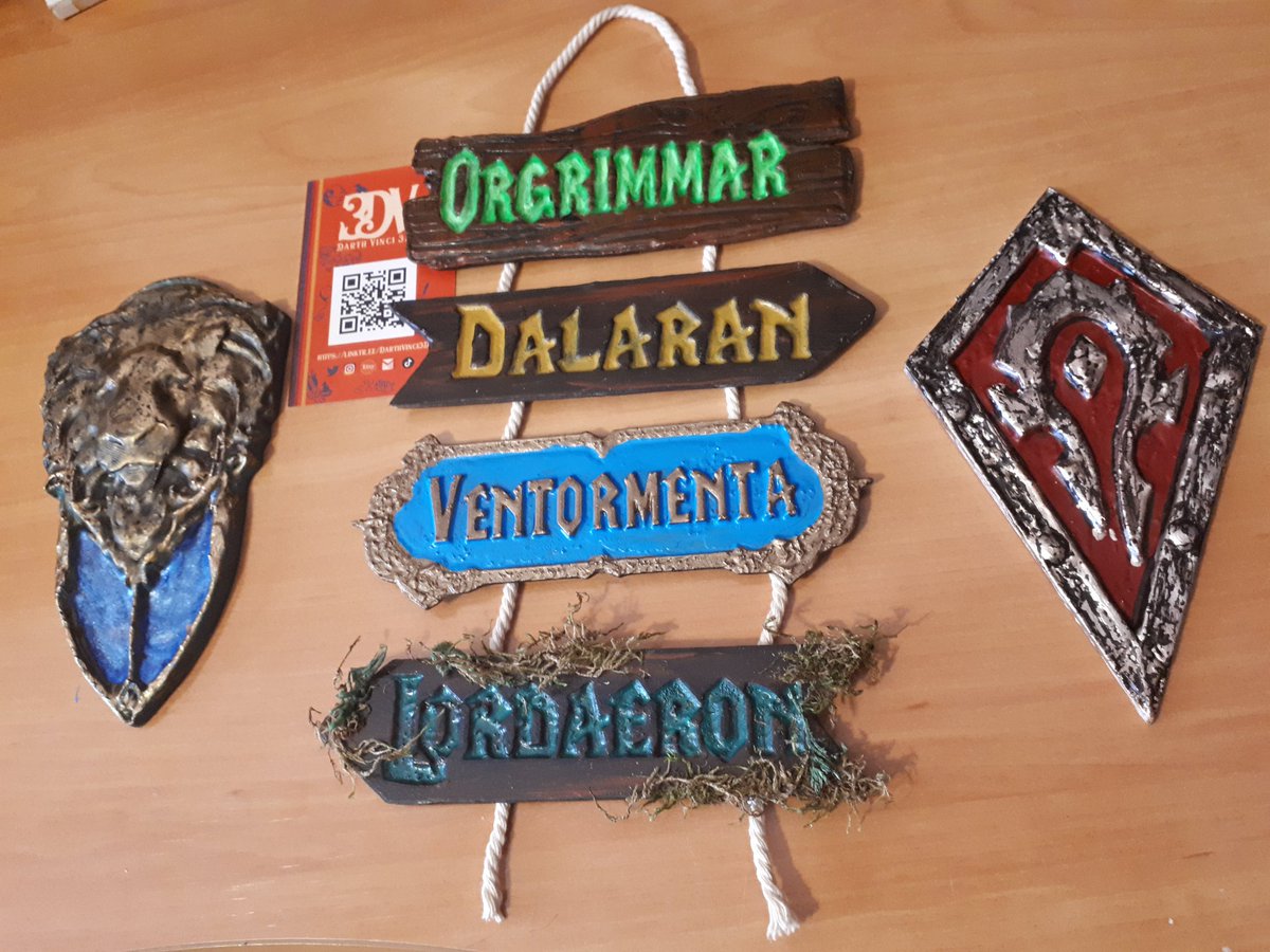 #worldofwarcraft #HandMade #ComingSoon 

Vosotros sois mas de horda o de alianza?