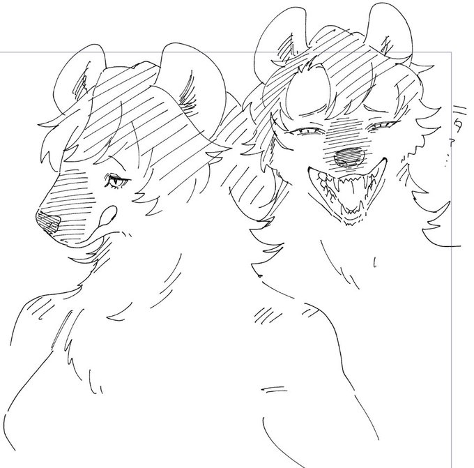 前は爬虫類的なので考えてたけどハイエナ良いのでは・・・🤔 