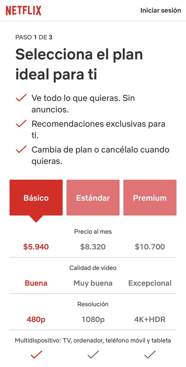 Krawlyjag's tweet photo. Si van a cobrar más dinero por miembro adicional, mejoren las suscripciones Básicas y Estándar, para poder contratarlas !!! Sino #ChaoNetflix https://t.co/MHqTmPPu8U