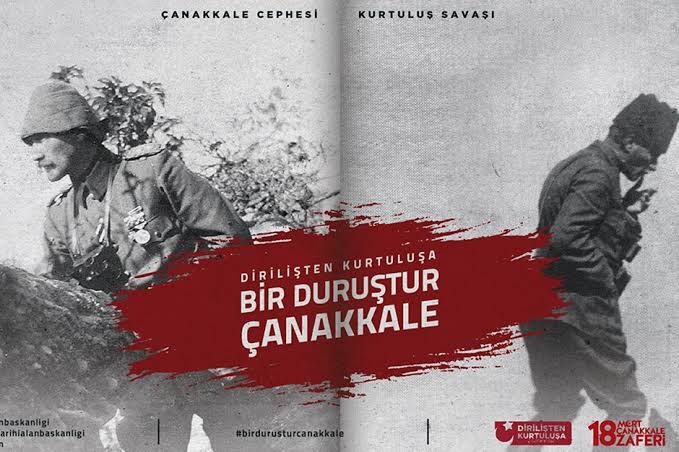 18 Mart Çanakkale Zaferi tüm ulusumuza kutlu ve mutlu olsun. Bu kutsal vatan toprağı için kan döken, öncelikle Başkomutan Gazi Mustafa Kemal Atatürk ile tüm şehit ve gazilerimizin ruhları şad olsun.