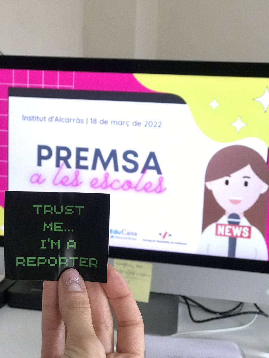 _rosarubio's tweet photo. Tot a punt! #PremsaEscoles @EduCaixa_CAT @periodistes_cat https://t.co/9BwvHwQT0Q