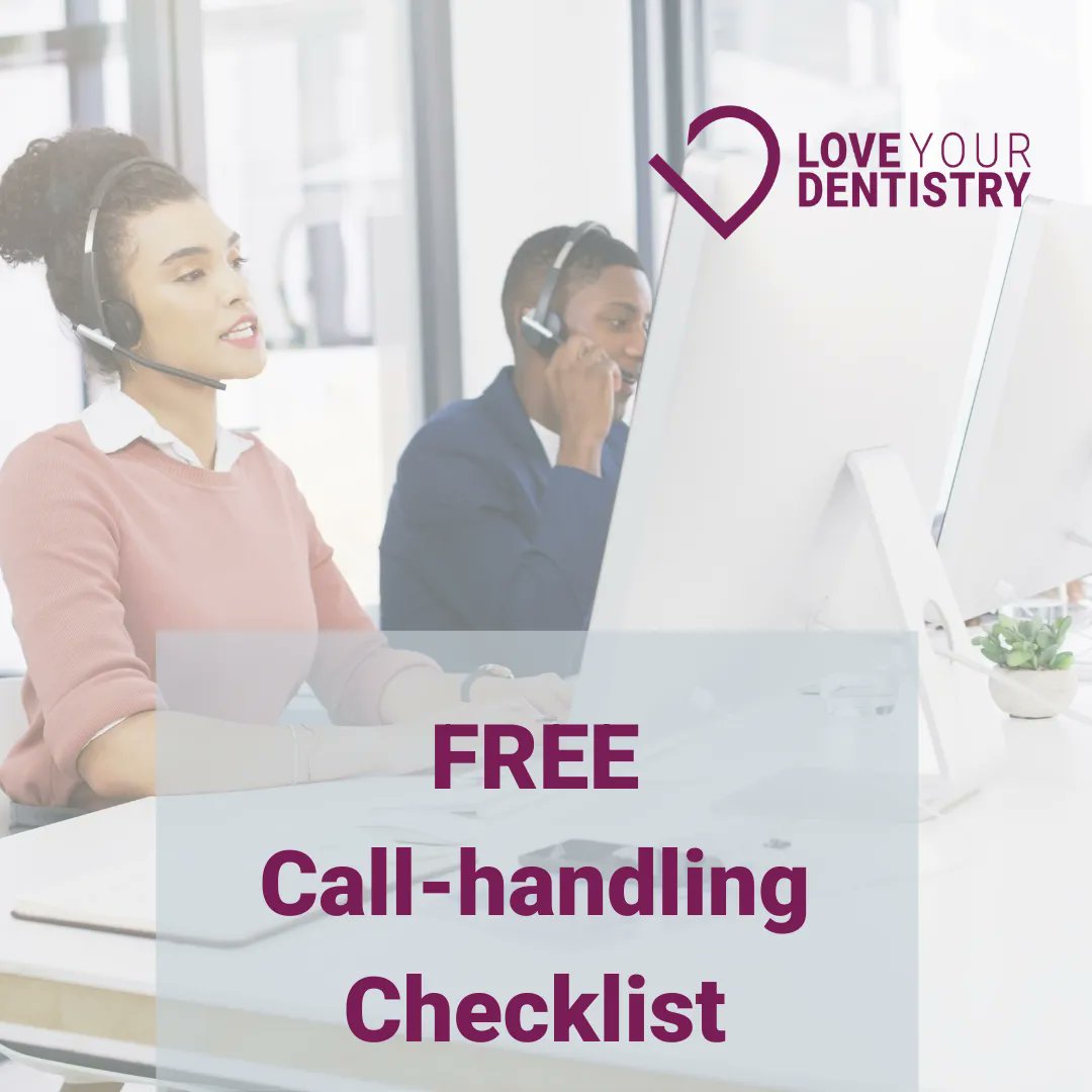 Can you highly rate your front of house telephone skills? 

The telephone call can make or break the relationship between your practice and the caller whether that is incoming or outgoing calls.  We have a FREE call handling checklist

buff.ly/3tmw2eH