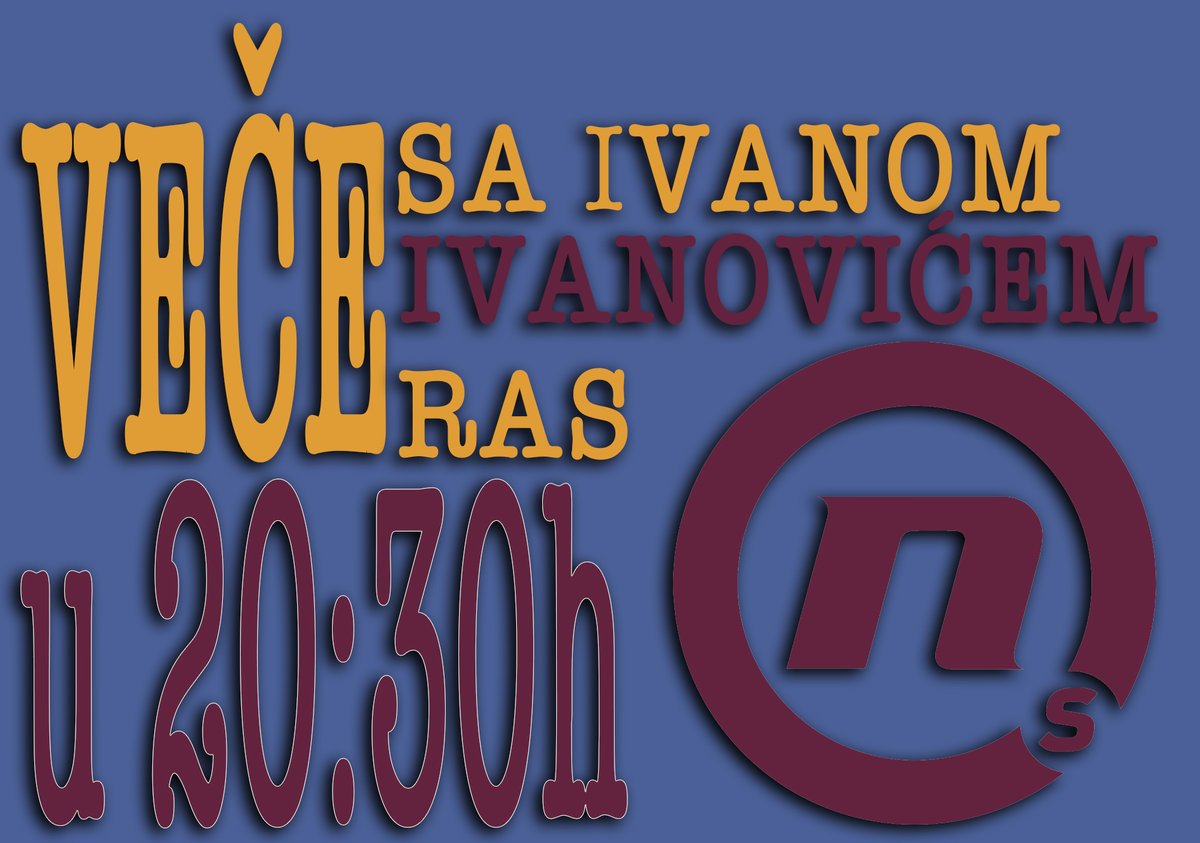 Veče Sa Ivanom Ivanovićem tweet media