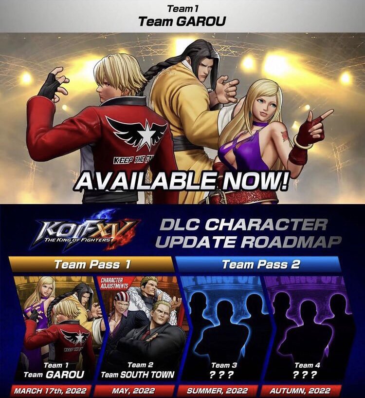HyperTonyFight2's tweet photo. This makes me happy 😊 #teamgarou #kof15 #shatterallexpectations #kingoffightersxv #kofxv #snk #FGC https://t.co/iLJqRoSrtg