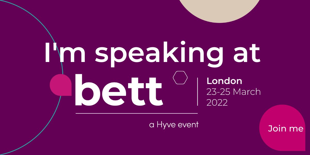 I am SO EXCITED to say I am speaking at the @Bett_show #BETT2020 alongside some fantastic speakers in collab with @GECCollect !!
Come down Thursday 24th at 6pm to catch us!