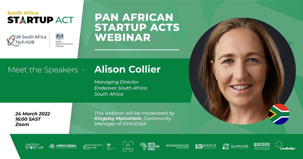 SA_startupact's tweet photo. Introducing our expert panellists for the Pan African Startup Acts Webinar. To register for the webinar at https://t.co/dsmXI4pTdN
#Panafrican #panafricanstartups #panafricanstartupacts #startupacts https://t.co/47o40SHnQl