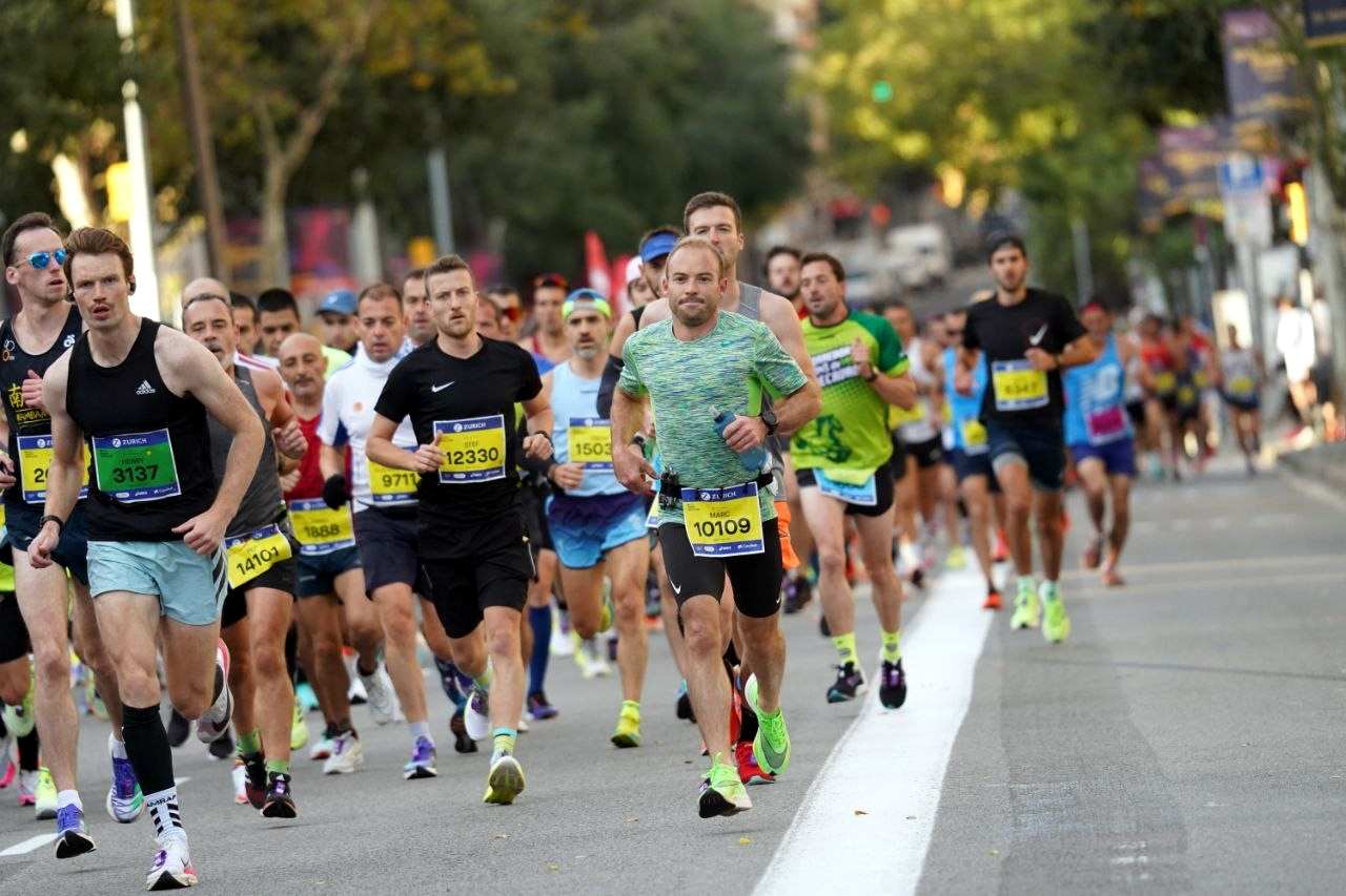 Maratón en barcelona