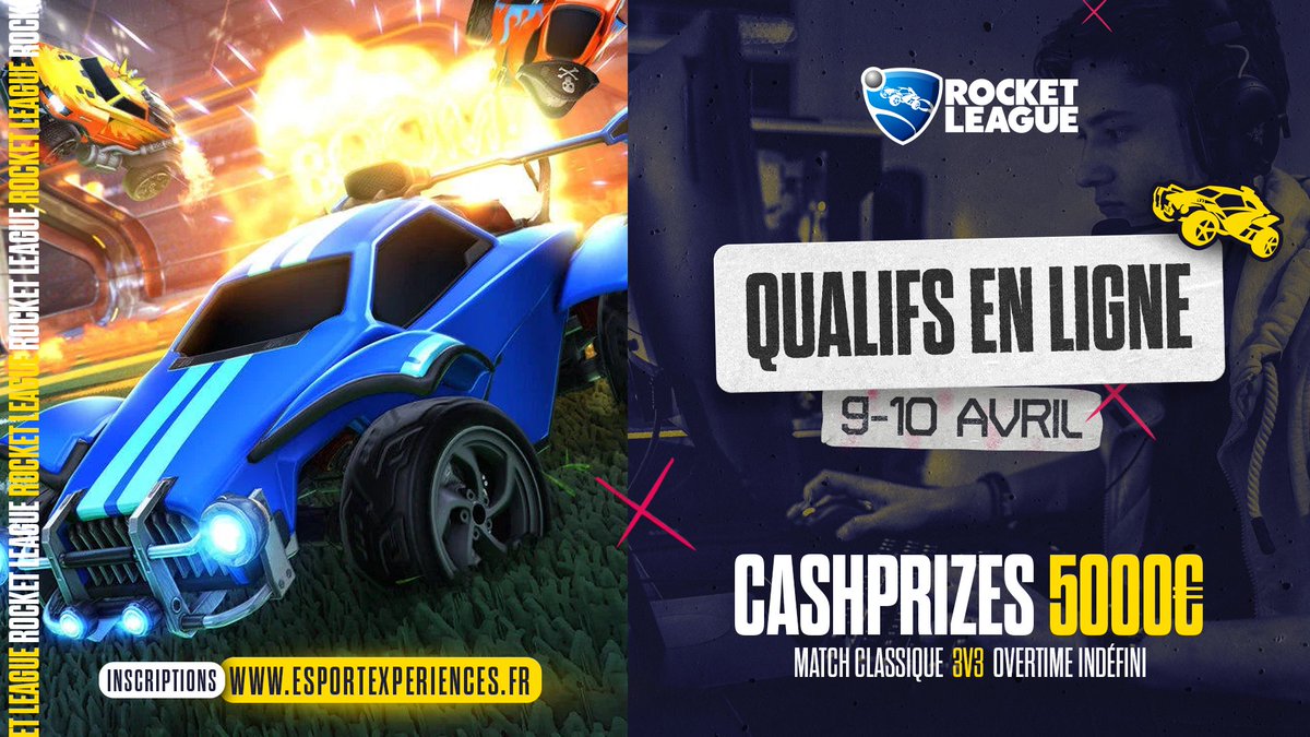 ES_experiences's tweet photo. LE TOURNOI UNDER CONTROL E-SPORT EXPÉRIENCES  🚨

Une compétition unique de par son format  avec une phase qualificative offline et une finale durant la grande soirée sur la scène de l’Under Control E-Sport Expériences. 😳 

Cashprizes : 5000 € 💵

🔗https://t.co/CmFyyHGpiV https://t.co/QFwQKagzYv