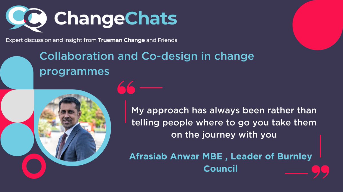 TCChangeChats's tweet photo. Afrasiab's reflection on how to equip people with the tools to collaborate without overengineering it and losing the spirit and humanity of it. 

#changechats https://t.co/RX0gYm3VtK