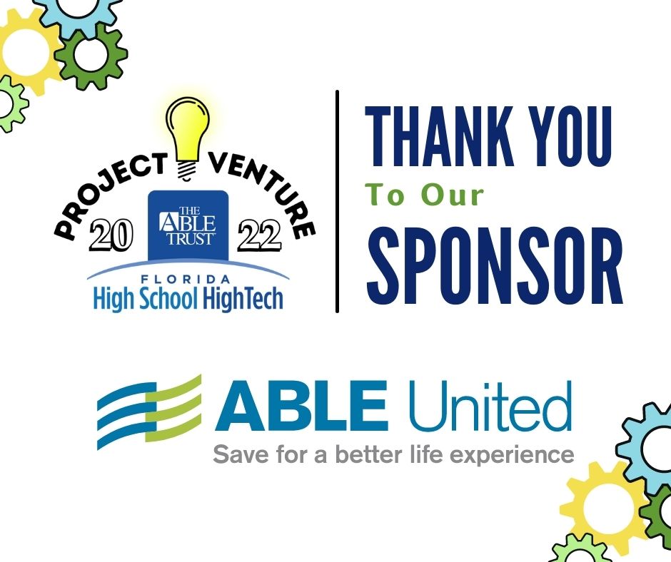 Abletrust's tweet photo. Everyone's goal in finding employment is financial stability, but visualizing the possibilities is key to achieving that goal. We value #ABLEUnited for their support of #2022ProjectVenture, allowing students across Florida to dream big and achieve more. #InclusiveFlorida https://t.co/yPf6E48QZn