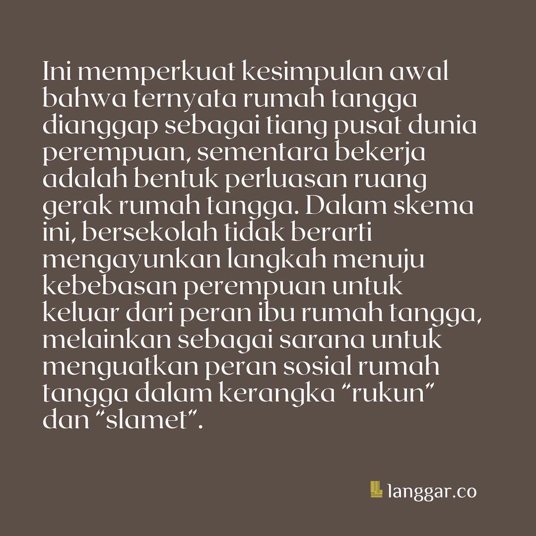 Kali ini tentang kesetaraan Gender dalam dunia Jawa. Mana suaranya huhu