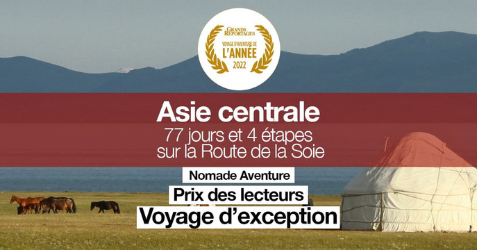 Et un, et deux, et trois (prix du "trek" et du "voyage d'aventure" de l'année !) pour Nomade Aventure, voyagiste français le plus récompensé depuis 2018. 🥇🥇🥇<a href="/nomadeaventure/">Nomade Aventure</a>, 
<a href="/jfrial/">Jean-François Rial</a>, <a href="/ACapestan/">Alain Capestan</a>, @grandsrep, <a href="/echotouristique/">L'Echo Touristique</a>

trekmag.com/news-les-laure…
grands-reportages.com/actu-les-laure…