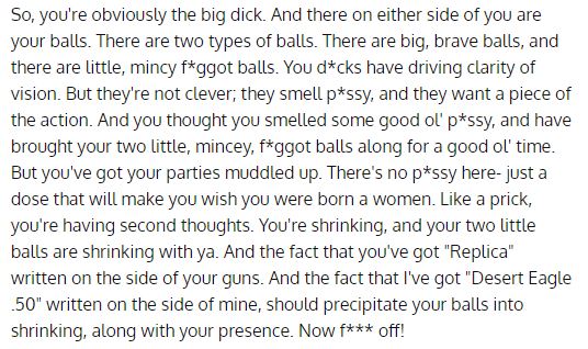 in the wise words of Bullet Tooth Tony: