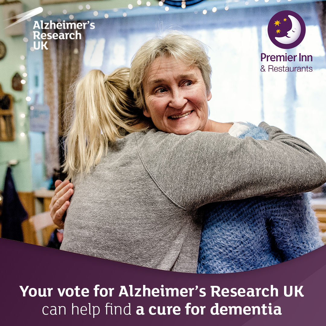David Thomas 🌈 (@dave_mri) on Twitter photo If you know anyone who works for <a href="/premierinn/">Premier Inn</a> & Whitbread Restaurant’s, please ask them to vote for <a href="/AlzResearchUK/">Alzheimer's Research UK</a> to be their next charity partner.
With their support we will find a cure for dementia.
Please retweet. #VoteforARUK mi-vote.com/secure/whitbre… If you know anyone who works for <a href="/premierinn/">Premier Inn</a> & Whitbread Restaurant’s, please ask them to vote for <a href="/AlzResearchUK/">Alzheimer's Research UK</a> to be their next charity partner.
With their support we will find a cure for dementia.
Please retweet. #VoteforARUK mi-vote.com/secure/whitbre…