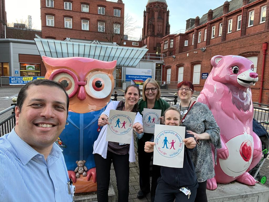 The Rheumatology team are proud to support World Young Rheumatic Diseases (WORD) Day. Joining up across the world to help raise awareness that children and young people get rheumatic diseases too. #WORDDay2022 <a href="/WORDDay_org/">World Young Rheumatic Diseases day (WORD day)</a>