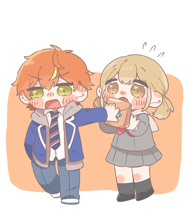 #prsk_NL
ホワイトデーの彰こはちゃん 