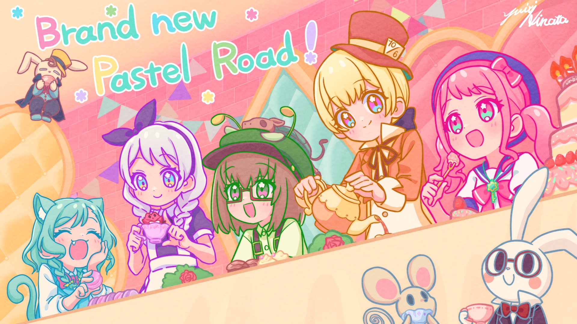 バンドリ Brand new Pastel Road! ZAQさんサイン入り色紙