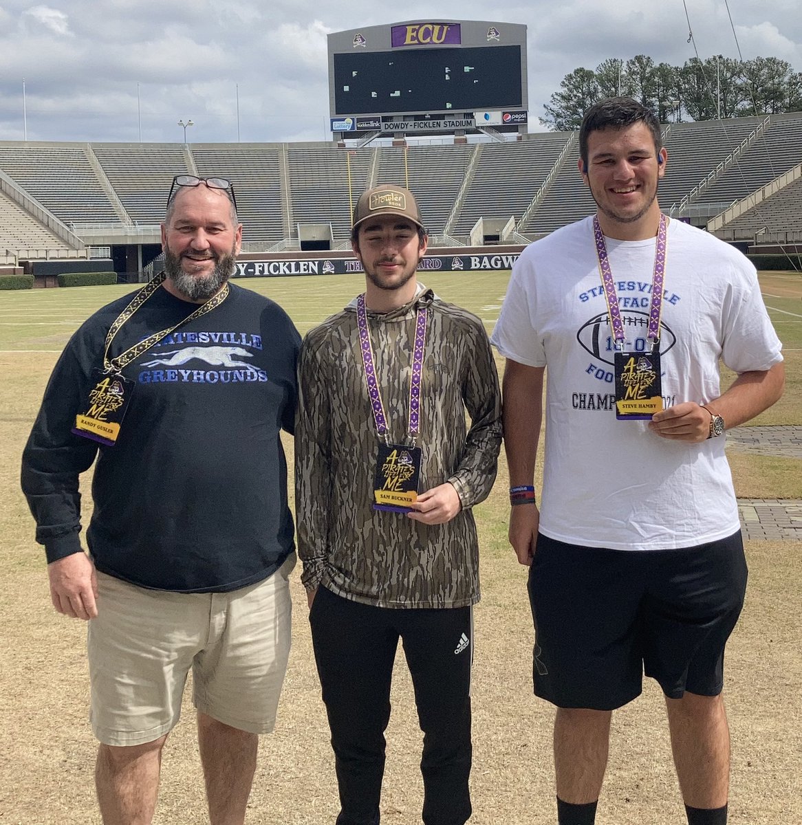 I had an amazing time at ECU yesterday!  Thank you to all the coaches and staff members who took their time to talk with me!! I hope to be back soon! @ECUCoachHouston <a href="/CoachSShank/">Steve Shankweiler</a> <a href="/coachdaoust/">Tim Daoust</a> <a href="/Coach__Roy_Tesh/">Roy Tesh</a> <a href="/CoachC_Foster/">Chris Foster</a> @jdcarricoIII <a href="/ECUPiratesFB/">ECU Football</a> <a href="/CoachGusSHS/">Randall Gusler</a> <a href="/Greyhound_fb/">Statesville Greyhounds Football</a>