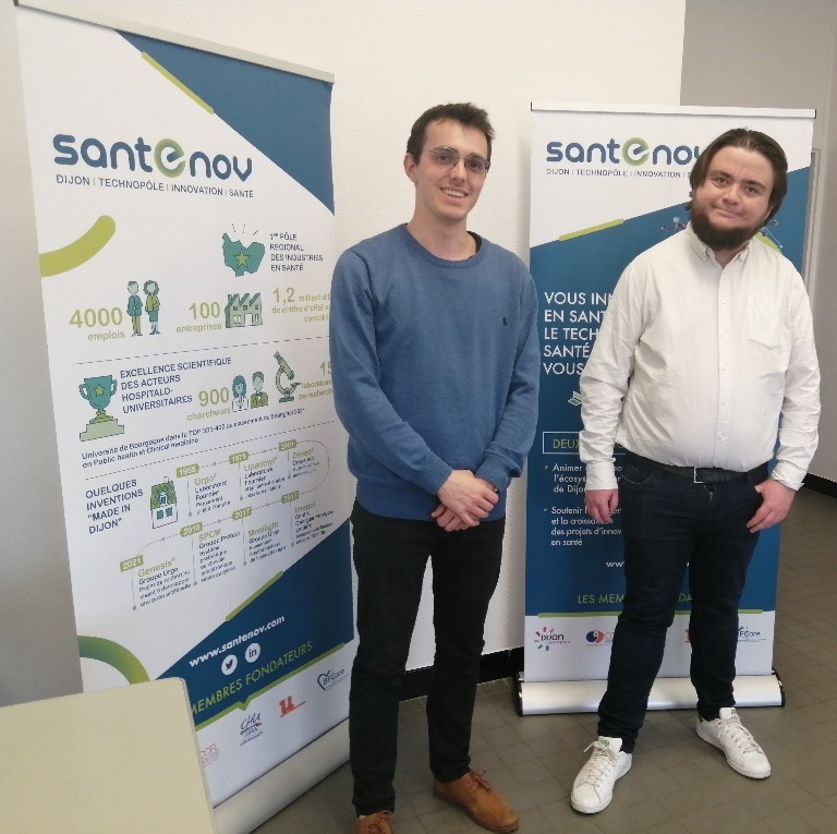 👏🖐️ Retour ce lundi 14 mars sur la visite des locaux du Technopole Santenov à l’UFR des Sciences de Santé (bureau n°308) en présence de Martin Chollat qui rejoint l’équipe opérationnelle en tant que Chef de projet innovation.