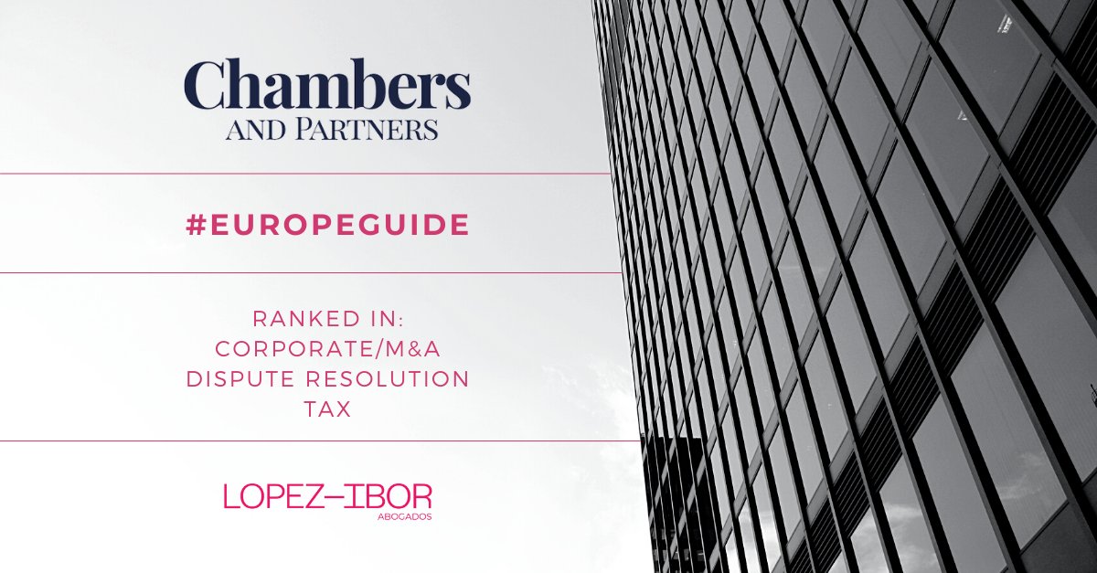 Sarasan55317111's tweet photo. Chambers and Partners International Directory has published the results of its #EuropeGuide.
 
The prestigious Guide highlights our firm as one of the best in our country in the areas of Corporate/M&amp;A, Dispute Resolution and Tax!

Congratulations to the entire team. 🎉 https://t.co/xegYWTR62B