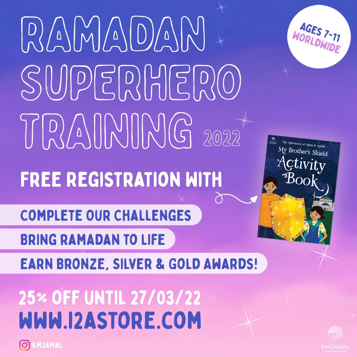 ilm2amal's tweet photo. Bring the true spirit of Ramadan to life and allow your children to benefit themselves, their families and communities. https://t.co/274mKy5AAR https://t.co/GQBxdgGIFC