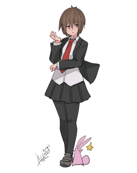 若葉『若葉だ。よろしくたのむ。』
#艦これ版深夜の真剣お絵描き60分一本勝負
#艦これ版真剣お絵描き60分一本勝負_20220318
#艦これ #若葉 