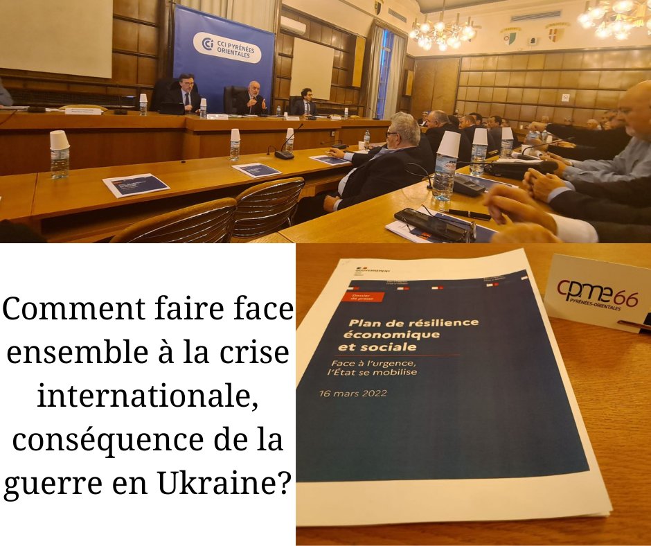 Réunion à la CCI P-O présidée par <a href="/laurentgauze/">Laurent Gauze</a>, sous l'égide de Monsieur Le Préfet des P-O <a href="/EtienneStoskopf/">Etienne Stoskopf</a> et de Monsieur Le Sous Préfet à la Relance Thibaut Félix.
<a href="/MassasBernard/">Bernard Massas</a>  @JeanJacquesPlanes @JeanMarcFormenti <a href="/DanielTorrens/">Daniel Torrens</a> @PhilippeAdge <a href="/EMMAGARCIA6611/">Garcia Emmanuelle</a> 
#entreprises