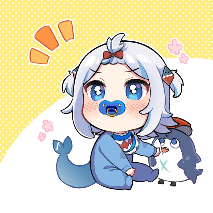 baby shark👶🦈
#gawrgura #gawrt 