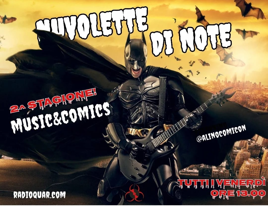 RadioQuar's tweet photo. Alle 13 il settimanale #NuvoletteDiNote con @alino_fumetto alla ricerca di Cover "recenti" disegnate da fumettisti italiani! #Musica e #Fumetto, dai 99 posse agli Uochi Toki! https://t.co/QEIOdh7kg4