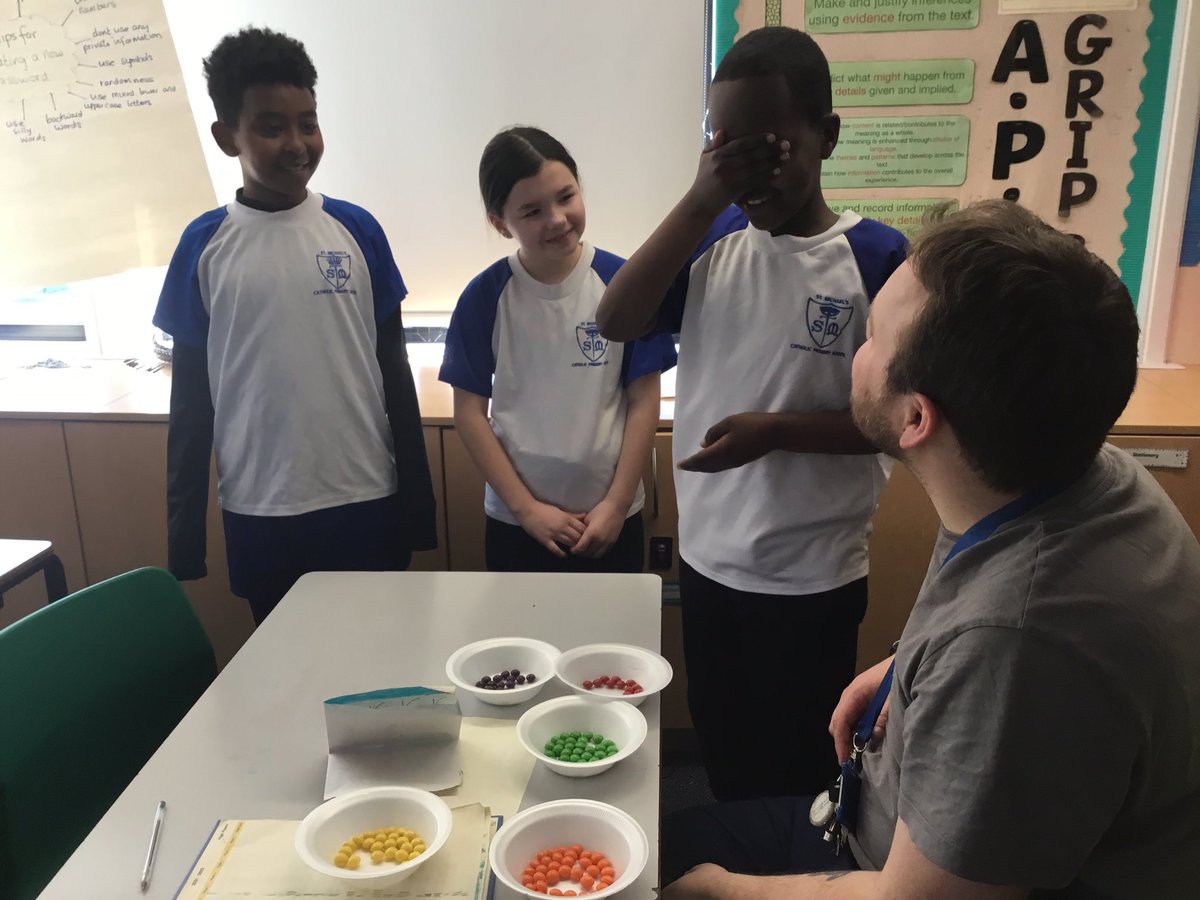 HighflyersStm's tweet photo. We loved trying to guess the @Skittles flavours by tasting them! #stmFood https://t.co/0XAAWHuQG0