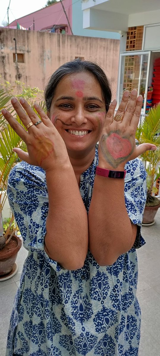 SharanaOfficial's tweet photo. Sharana wishes the world a joyous Holi!
@AloPal 
#Holi2022 #sharana #sharanapuducherry https://t.co/H6HCpV2Nbw