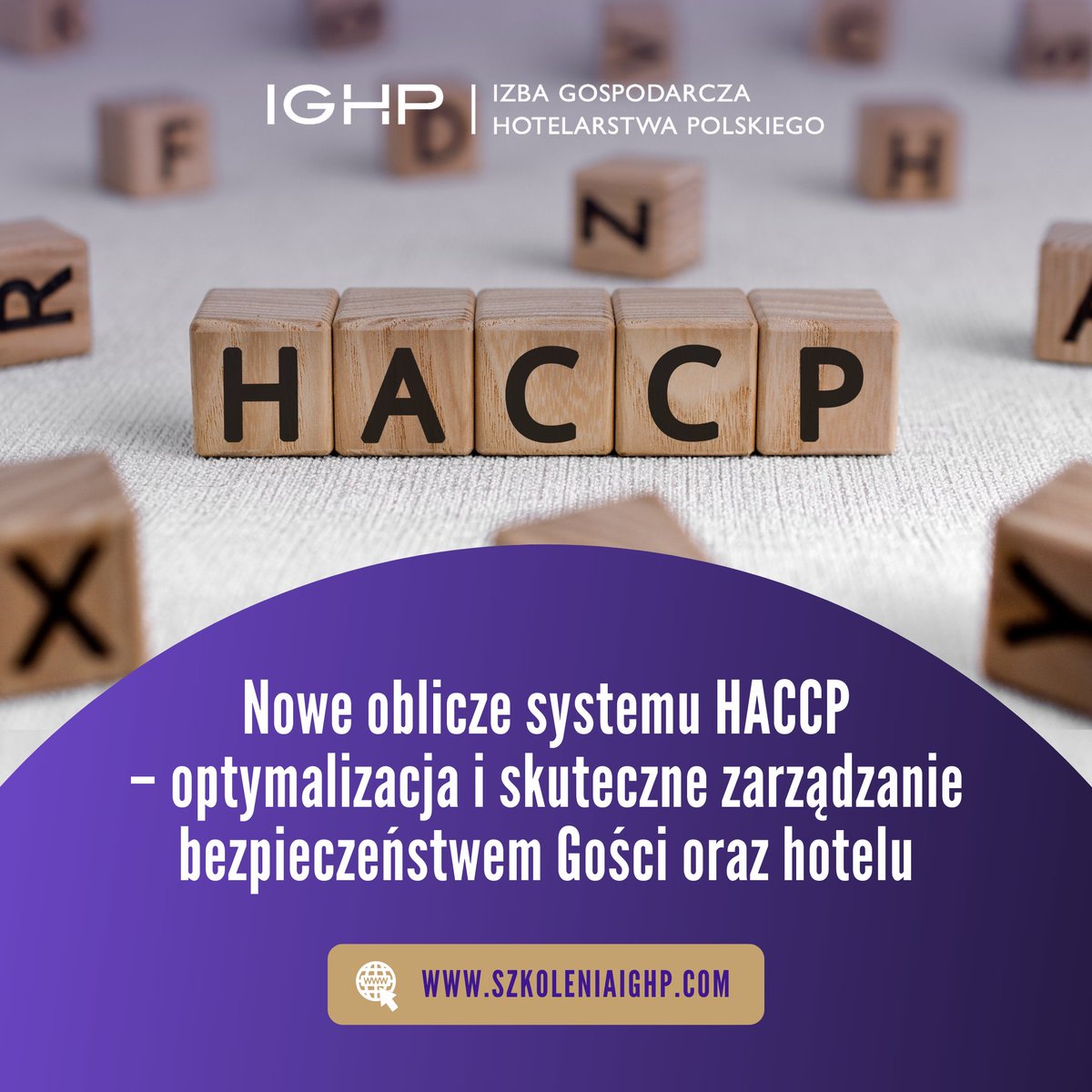 IGHP_Hotelarze's tweet photo. NOWOŚĆ 2022 - szkolenie #IGHP z HACCP! Zapraszamy, zapisy już ruszyły! Prowadzący szkolenie: Marcin Leśniak.
https://t.co/HBcicXNSeh https://t.co/H6zHqD3WSm