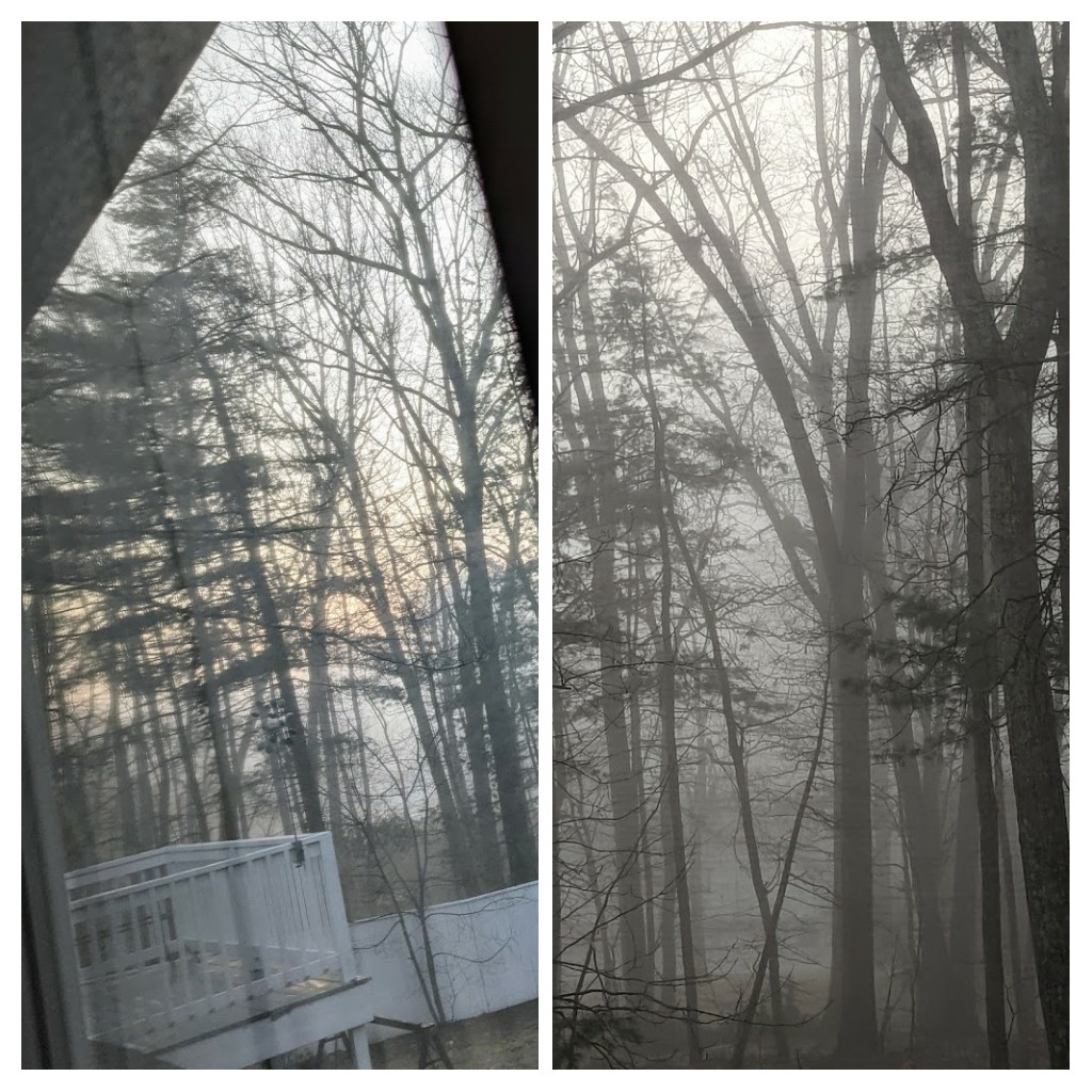 Foggy sunrise this morning in much of New England! With sun will come 70 degrees! Another one and done warm day! Rain and normal temps this weekend here. Have a good weekend wherever you are my friends!