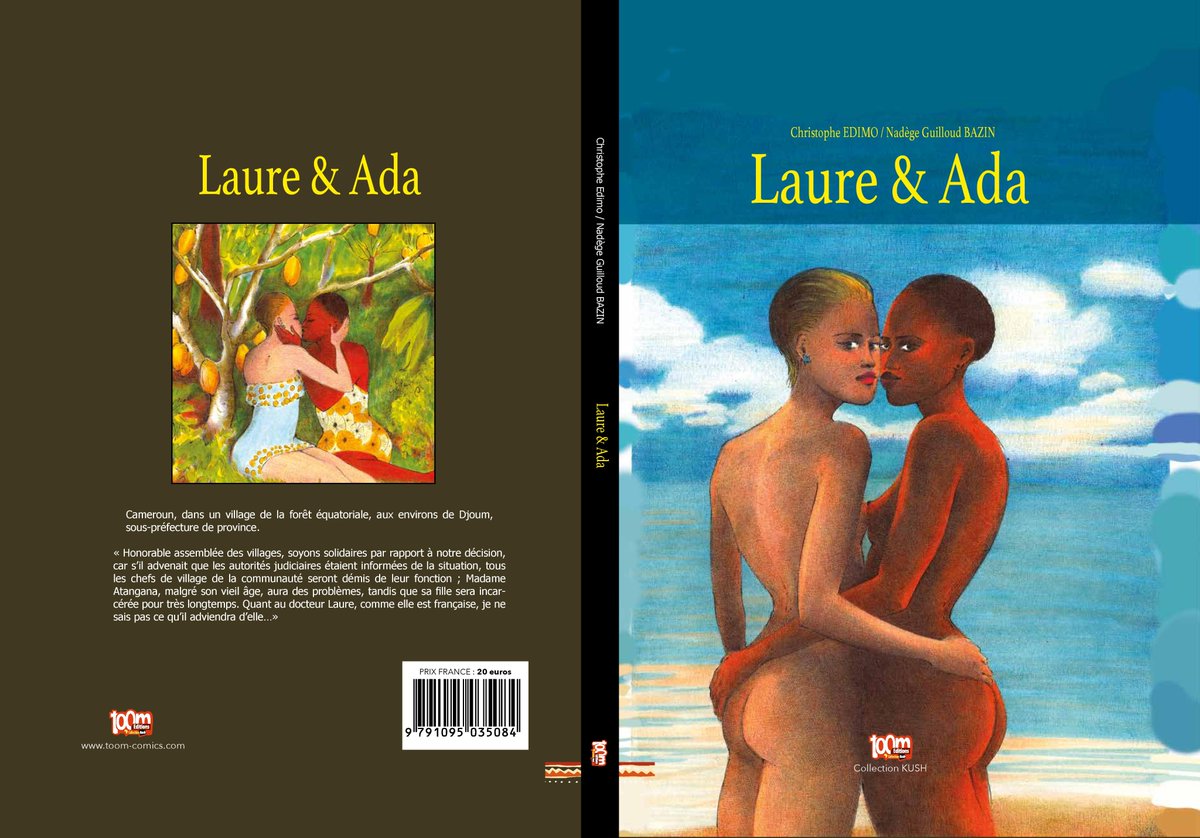 adefho's tweet photo. Pitch : entre mars 2017 et juin 2017, au cœur de la forêt, la rencontre amoureuse entre Ada, paysanne camerounaise, et Laure, médecin urgentiste française. Dans un contexte culturel et légal hostile à l’homosexualité.
20 Euros le livre #passionés de lecture, ne passez pas a côté https://t.co/Tuc7Zu8ikI