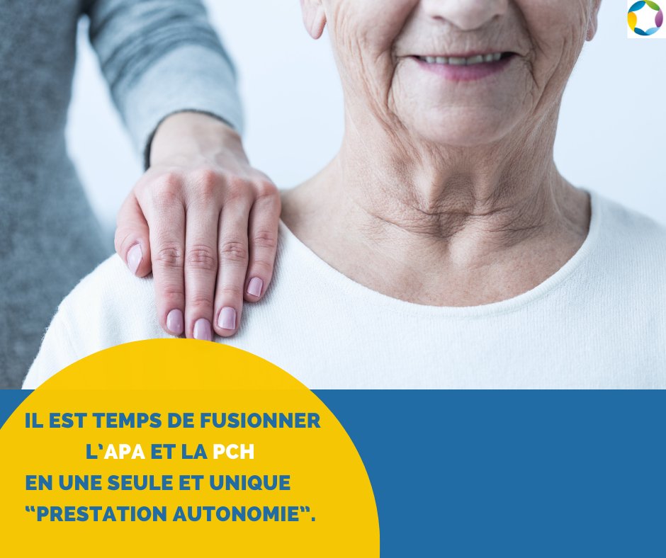 [Présidentielle 2022] 
Nous proposons la fusion des deux aides universelles l’APA et la PCH en une seule et unique « prestation Autonomie », ayant comme objectif commun la compensation de perte d’autonomie.
➡️ Voir toutes nos propositions : fedesap.org/wp-content/upl…
#APA #PCH