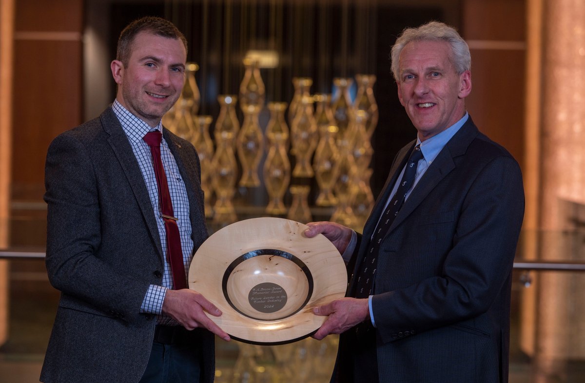 CyfNatCymCanol's tweet photo. Michael Cresswell, one of our Forest Operations Team Leaders in Mid Wales was given the Future Forestry Leader Award at @forestsandwood ’s annual award dinner on 1 March.

Congratulations Mike!

#confor #forestry https://t.co/ElDopV6GWM
